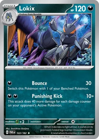 Lokix - 122/182 (Cosmos Holo)