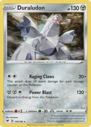 Duraludon - 129/185 (Cosmos Holo)