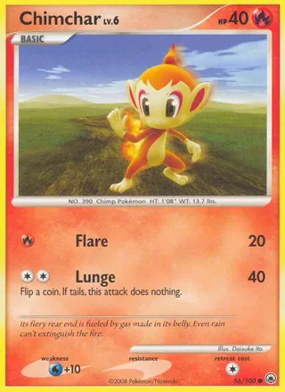 Chimchar - 56/100 [Platinum]