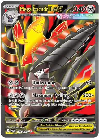 Mega Excadrill ex - 103/084