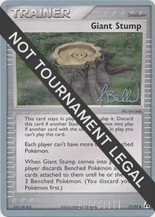 Giant Stump - 2006 (Jimmy Ballard)