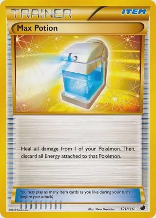 Max Potion (121 Secret Rare)