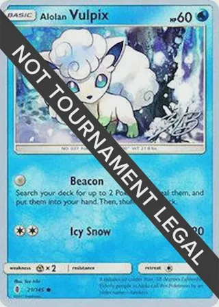 Alolan Vulpix - 2017 (Zachary Bokhari)