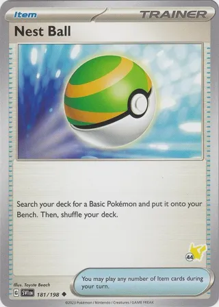 Nest Ball - Pikachu 44