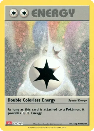 Double Colorless Energy (CLC)