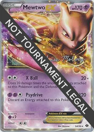 Mewtwo EX - 2012 (Chase Moloney)