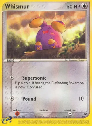 Whismur - 019 (EX Deck Tin)