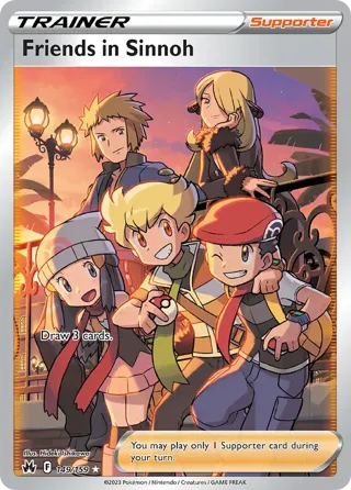 Friends in Sinnoh (Full Art)