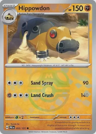 Hippowdon (Master Ball Pattern)