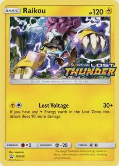 Raikou - SM150 (Prerelease) (Staff)