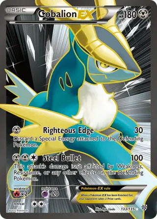 Cobalion EX (133 Full Art)