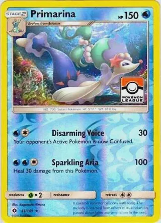Primarina - 41/149 (Pokemon League)