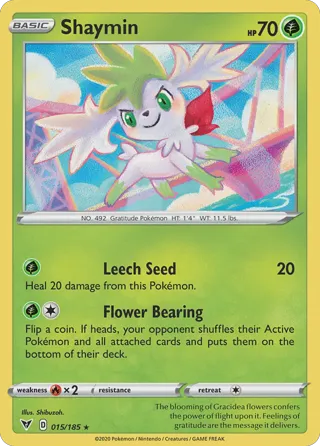 Shaymin - 015/185 (Cosmos Holo)
