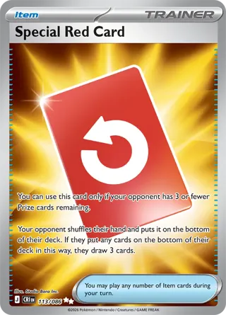 Special Red Card - 113/086