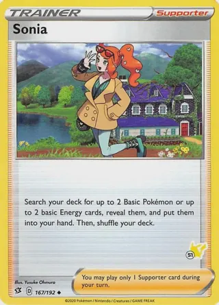 Sonia - 167/192 (#51 Pikachu Stamped)