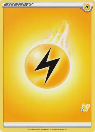 Lightning Energy (#9 Pikachu Stamped)