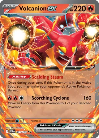 Volcanion ex - 031/159