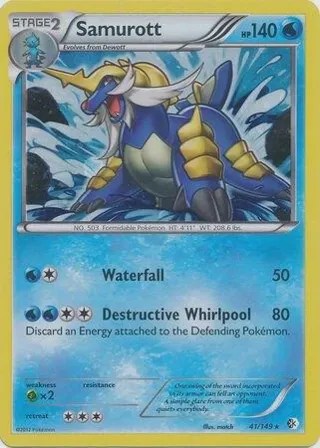 Samurott - 41/149 (Cosmos Holo)