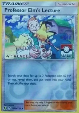 Professor Elm's Lecture (League Challenge) [4th Place]