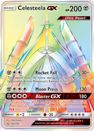 Celesteela GX (Secret Rare)