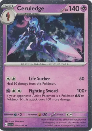 Ceruledge - 098/193 (Cosmos Holo)
