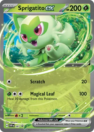 Sprigatito ex - 087