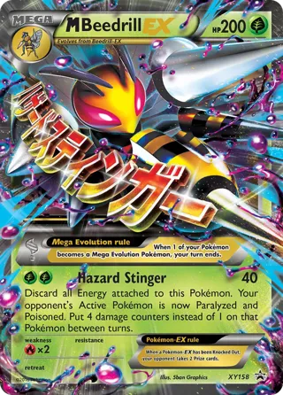 M Beedrill EX - XY158