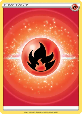 Fire Energy (Prize Pack Series 3) (Cosmos Holo)