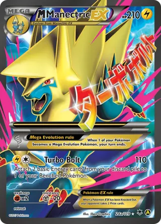 M Manectric EX - 24a/119