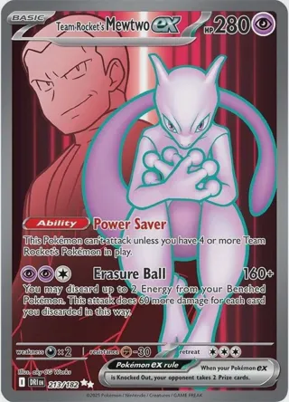 Team Rocket's Mewtwo ex - 213/182