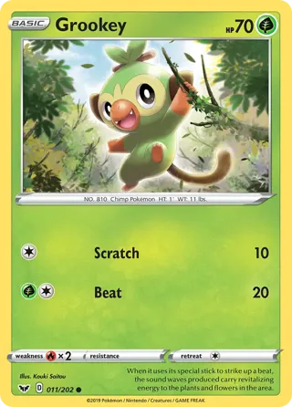 Grookey - 11/202 (Premium Collection)