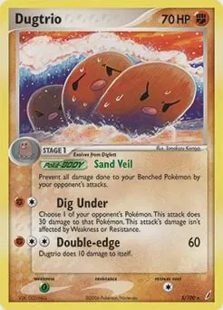 Dugtrio - 5/100 (EX Crystal Guardians)