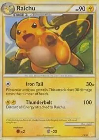 Raichu (#19 Non-Holo)