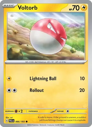 Voltorb - Pikachu 1