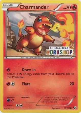 Charmander - 17/113 (Build-A-Bear Workshop Exclusive)