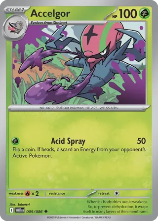 Accelgor (Master Ball Pattern)
