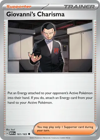 Giovanni's Charisma - 161/165 - 2024 (Fernando Cifuentes)