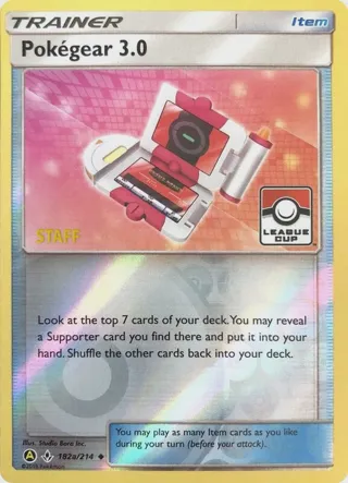 Pokegear 3.0 - 182a/214 (League Cup) [Staff]