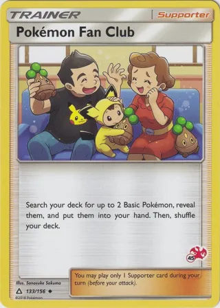 Pokemon Fan Club - 133/156 (#45 Charizard Stamped)