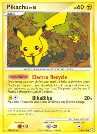 Pikachu (Diamond & Pearl)