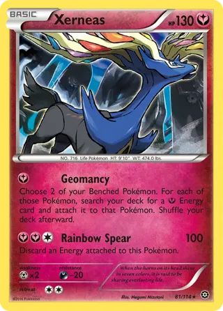 Xerneas - 81/114 (Pokemon League)