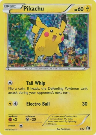 Pikachu - 6/12