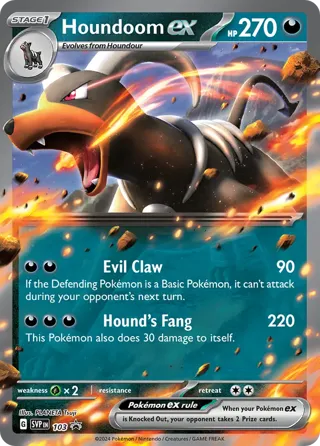 Houndoom ex - 103