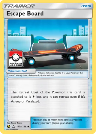 Escape Board - 122a/156 (Pokemon League)