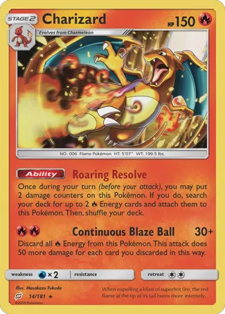 Charizard - 14/181 (Costco Exclusive)