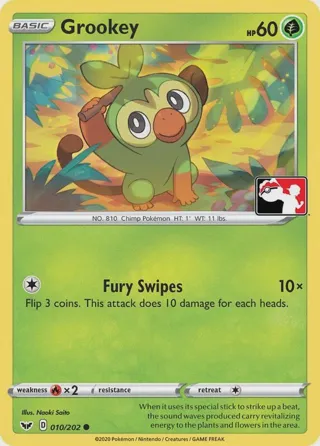 Grookey (Library Exclusive)