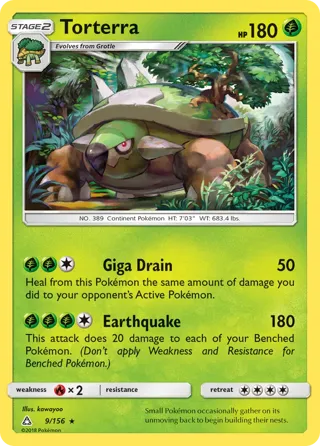 Torterra - 9/156 (Pokemon League)