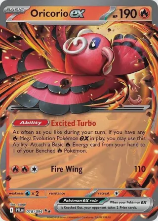 Oricorio ex - 018/094