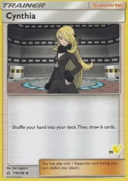 Cynthia (#59 Pikachu Stamped)