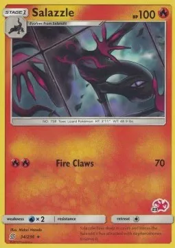 Salazzle (#23 Charizard Stamped)